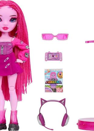 Rainbow high shadow high pinkie - модная розовая кукла пенные джеймс2 фото