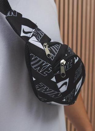 Поясная сумка бананка nike black