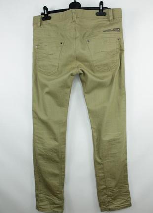 Плотные оригинальные джинсы diesel darron 3d regular slim-tapered jeans 008qu3 фото