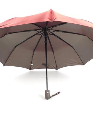Компактний женский зонт хамелеон на 9 спиц анти-ветер от фирмы toprain с чехлом6 фото