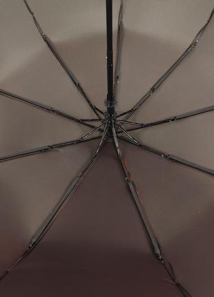 Компактний женский зонт хамелеон на 9 спиц анти-ветер от фирмы toprain с чехлом8 фото