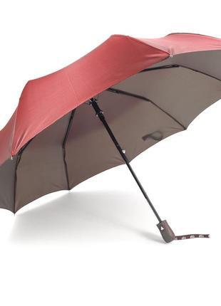 Компактний женский зонт хамелеон на 9 спиц анти-ветер от фирмы toprain с чехлом1 фото