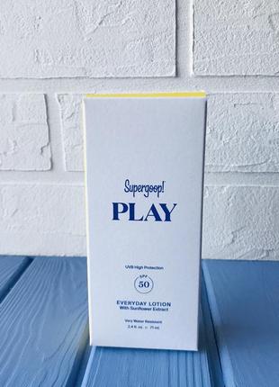 Supergoop! play everyday lotion spf 50 with sunflower extract солнцезащитный лосьон с spf 502 фото