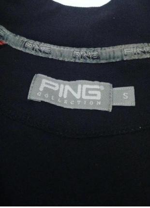 Черная спортивная майка футболка ping8 фото