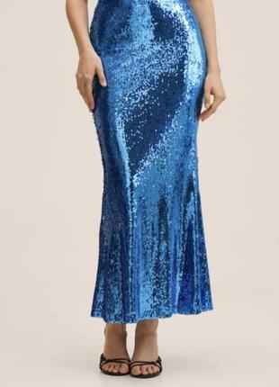 Спідниця манго паєтка