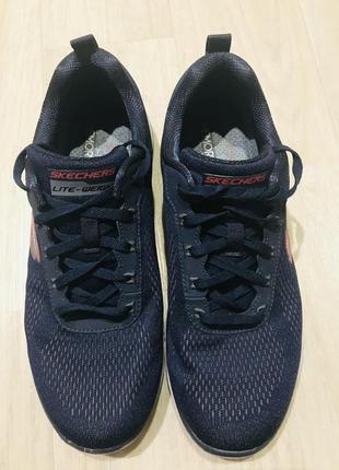 Кроссовки skechers 232059 nvrd 28 см 43рсини1 фото