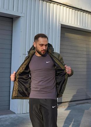 Куртка nike хаки 5