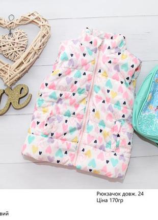 Безрукавка та рюкзак