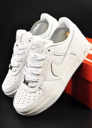 Жіночі кросівки nike air force 1 all white