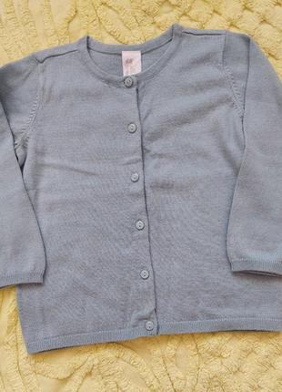 Реглан, свитер на пуговицах 2-3 года h&amp;m