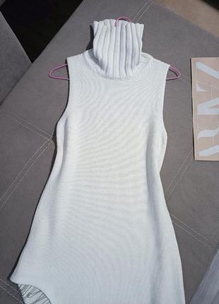 Платье вязаное 50% лана шерсть2 фото