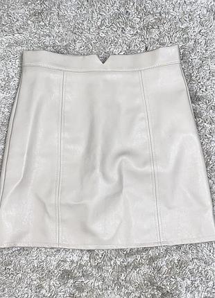 Спідниця шкіряна