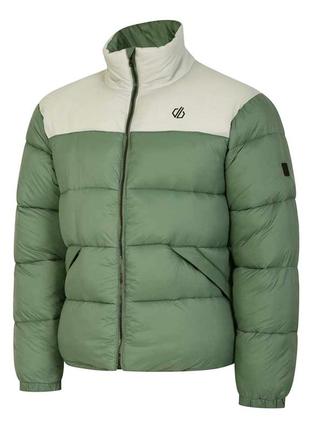 Крутая куртка мужская демисезонная dare 2b mentor padded jacket duck green/wild grey