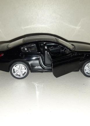 Машинка іграшкова bmw автосвіт інерційний 1:32 чорний2 фото