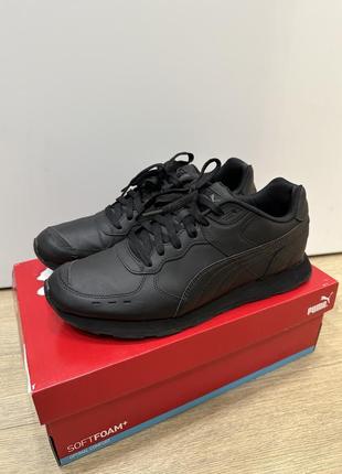 Мужские черные кроссовки puma