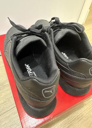 Мужские черные кроссовки puma5 фото