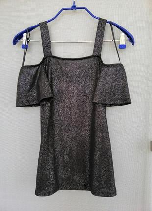 Блестящий топ