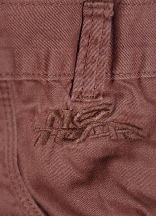 Оригинальные мягкие х/б джинсы-джоггеры цвета прелой сливы no fear сша 34 r.( пот - 40 см.)5 фото