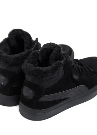 Чоловічі зимові черевики pm black3 фото