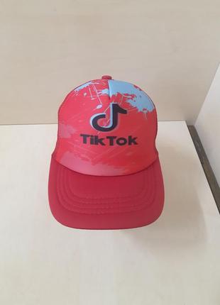 Хлопковая кепка бейсболка для девочки тикток  3 4 5 6 7 8 9 лет3 фото