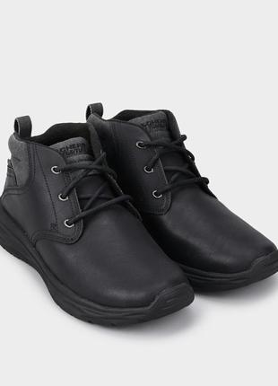 Нові чоловічі черевики skechers harsen1 фото