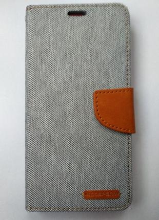 Чохол-книжка goospery для meizu u20 grey