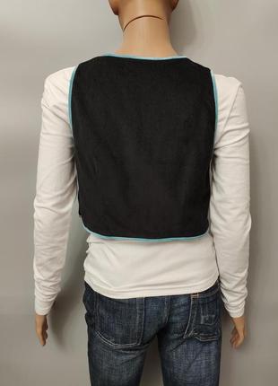 Женская винтажная жилетка болеро uttam boutique, р.s/m6 фото