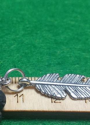 Браслет - лава - перо. 5