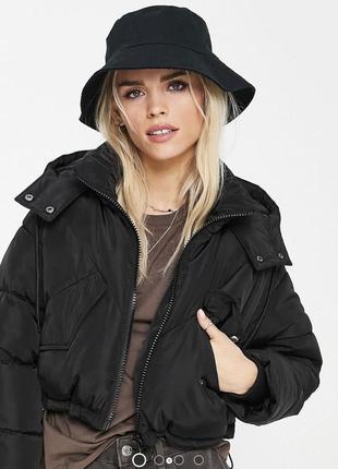 Вкорочений пуховик куртка дута topshop