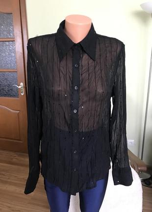 Блуза с паетками