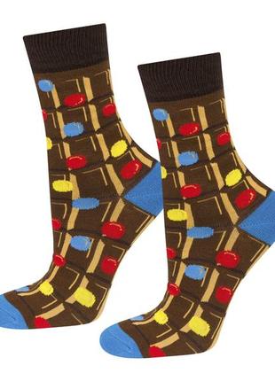 Шкарпетки жіночі soxo chocolate розмір 36-40.
