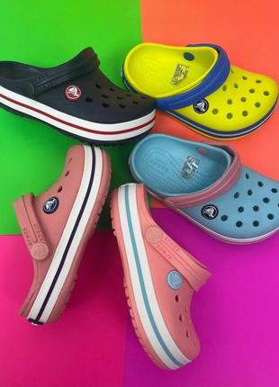 Original crocs kids crocband дитячі крокси сабо крокбенд