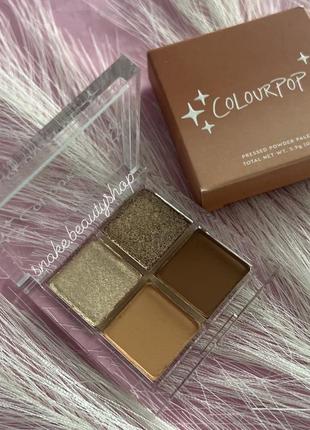 Тени colourpop citrus fizz / палетка теней colourpop