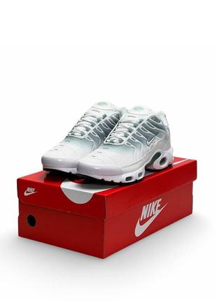 Мужские кроссовки nike air max plus white olive