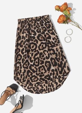 Миди юбка ассиметричная shein 3xl