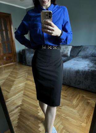 Черная облегающая юбка италия rinascimento1 фото