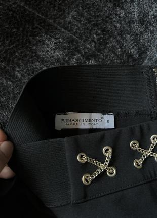 Черная облегающая юбка италия rinascimento3 фото