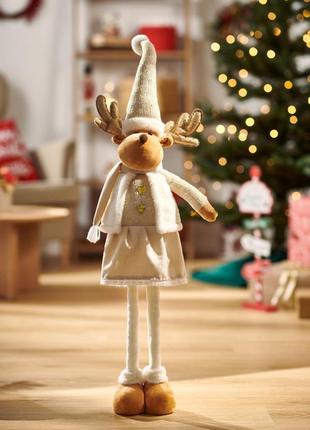Новогодний подарочный декор ростовой олень