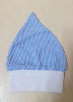 Ясельная трикотажная шапочка для для новорожденных малышей роддом5 фото