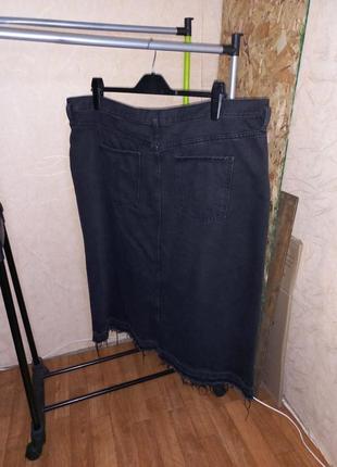 Нереально крутая бомбежная юбка 54-56 размер mango7 фото