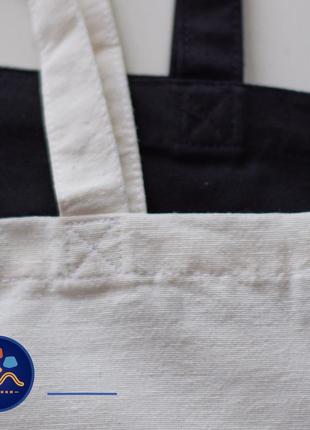 Екосумка, торба, шопер бежевий з ексклюзивним патріотичним авторським принтом - місто соледар, бренд “малюнки”3 фото
