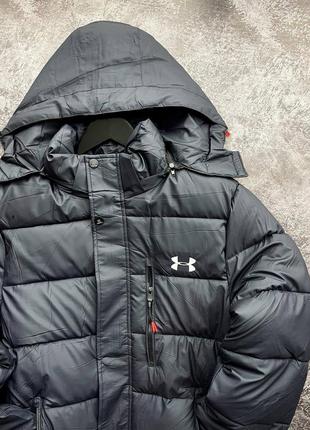 Зимняя мужская парка💨 under armour7 фото