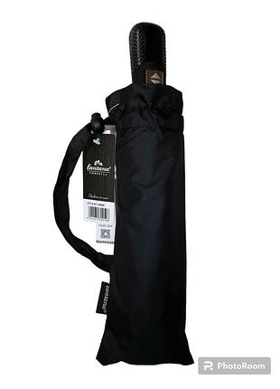 Зонт мужской в 3 сложения. полуавтомат. супермощный каркас с двойной спицей. lantana.