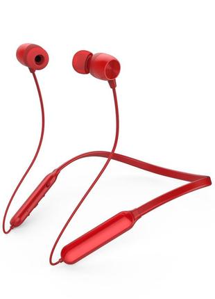 Навушники вакуумні безпровідні bluetooth remax rb-s17 neckband червоні