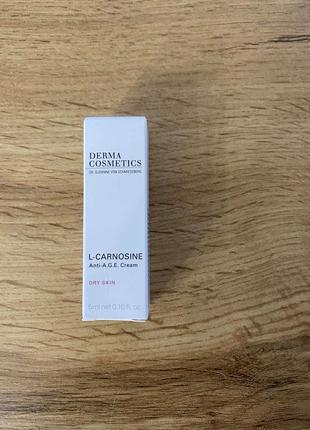 Крем для сухой кожи dr. susanne von schmiedeberg l-carnosine anti-age cream dry skin (5 мл)