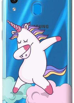 Чохол на samsung galaxy a30 2019 a305f hulacorn єдиноріг чохол силіконовий самсунг 600967ffase