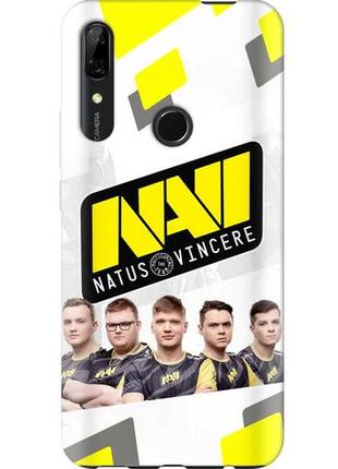 Силіконовий чохол бампер fts для huawei p smart z з малюнком natus vincere 2020