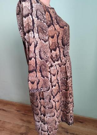 Сарафан плаття платье сукня зміїний принт змеиный2 фото