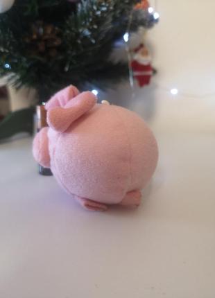 Порося 🐽 м'яка іграшка-м'ячик свиня свинка2 фото