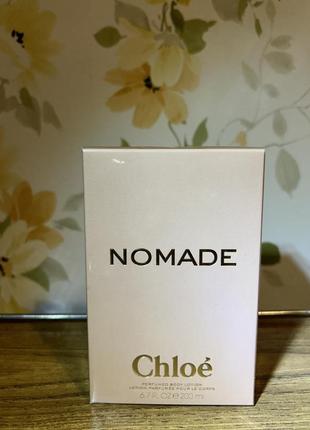 Chloe nomade body lotion (парфюмированный лосьон для тела)